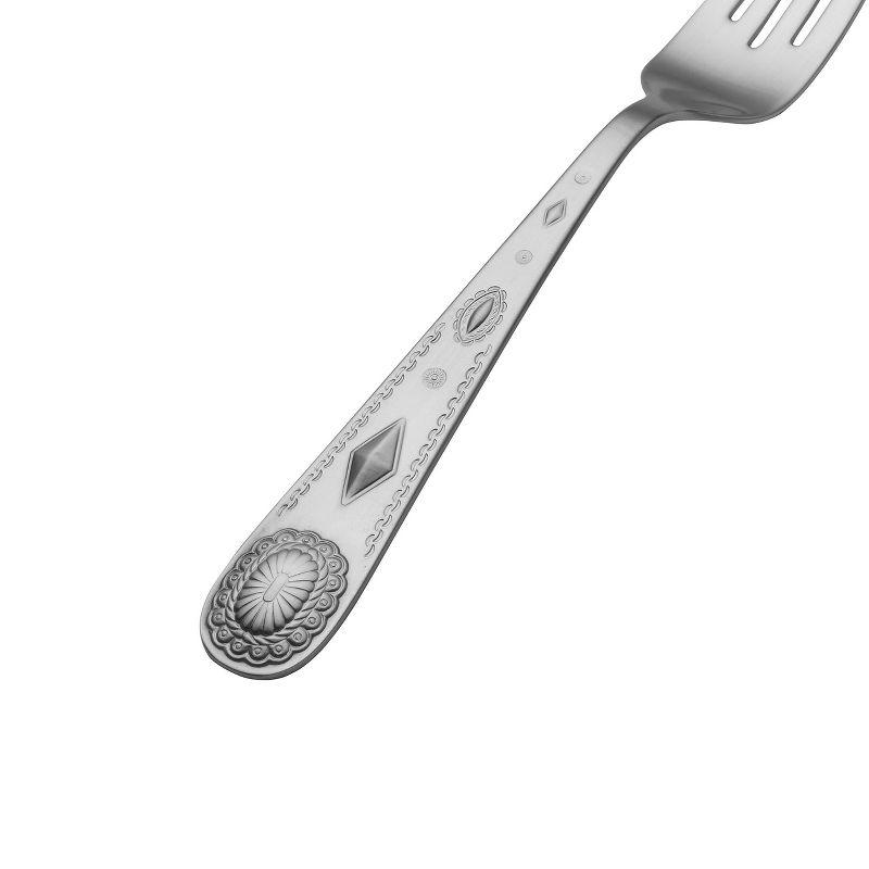 Wallace Taos 45-Piece 18/10 Stainless Steel Flatware Set, Service for 8