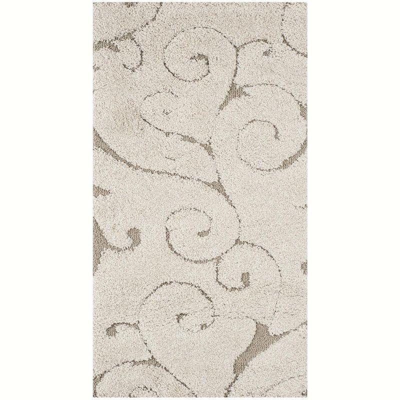 Florida Shag SG455 Power Loomed Area Rug  - Safavieh