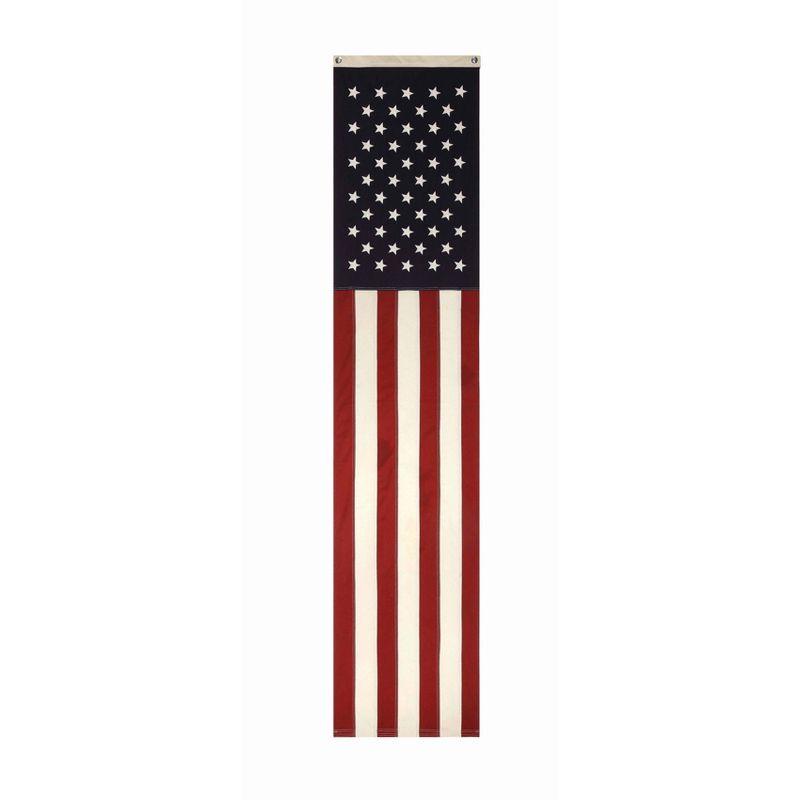 Vertical Patriotic American Flag Wall Tapestry 20" x 96"