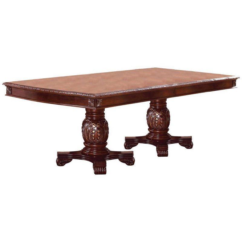 Acme Furniture 46" Chateau De Ville Dining Table Cherry Finish