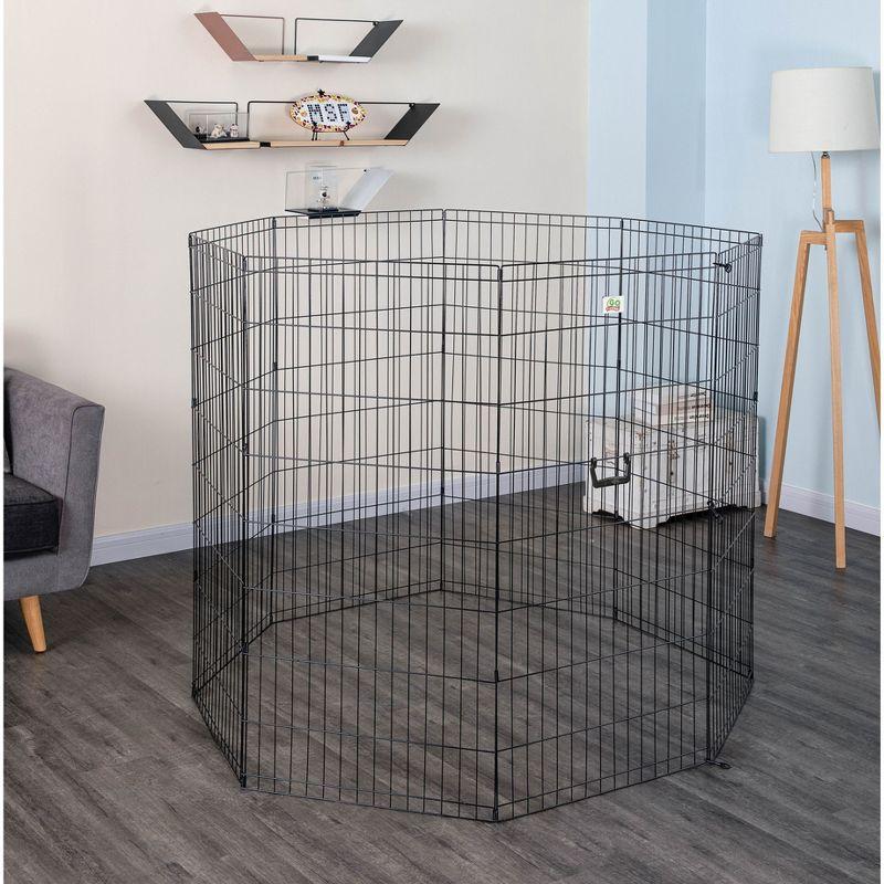 Go Pet Club 8 Panel Metal Exercise Pen