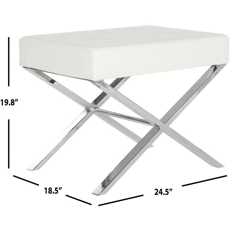 Ivy Bronx Halewood 24.5" Tufted Rectangle Standard Ottoman & Reviews | Wayfair
