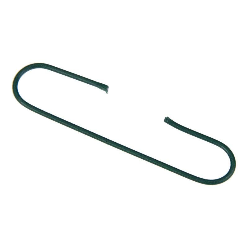 Northlight Seasonal Club Pack of 100 Forest Green Christmas Ornament Hooks 1.5"