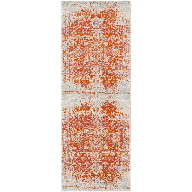 Livabliss 2'7"x7'3" Worsham Traditional Rug Orange