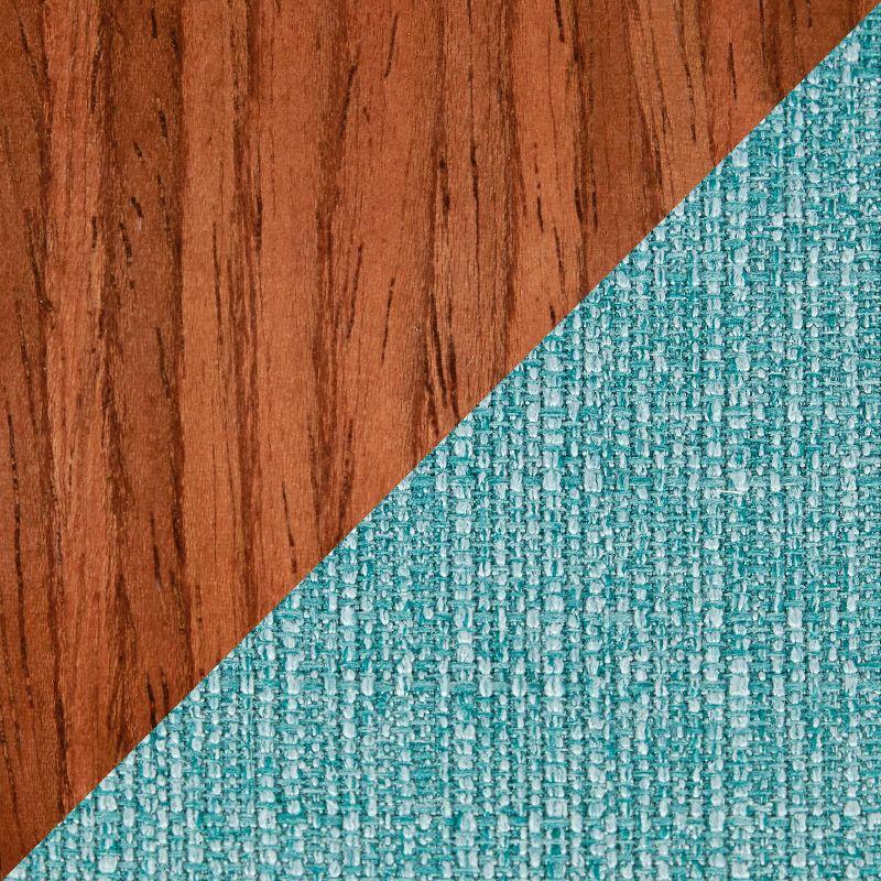 George Oliver Lakyia Swivel Upholstered Counter Stool (Set of 2)