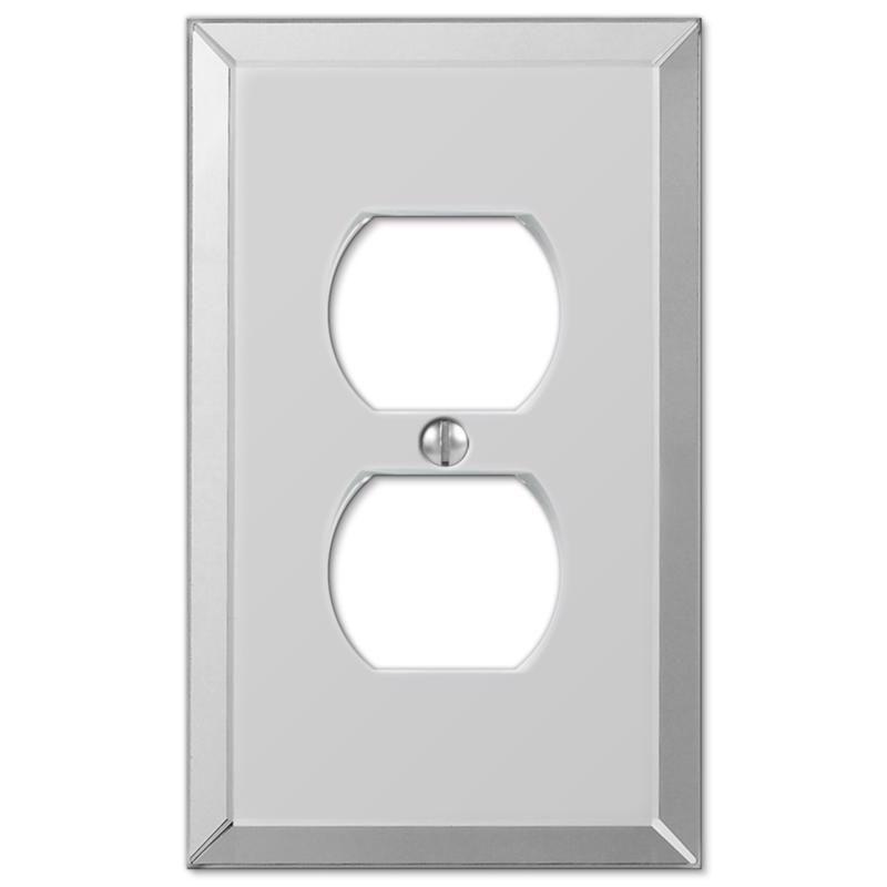 Amerelle No Subject 1 - Gang Duplex Outlet Standard Wall Plate