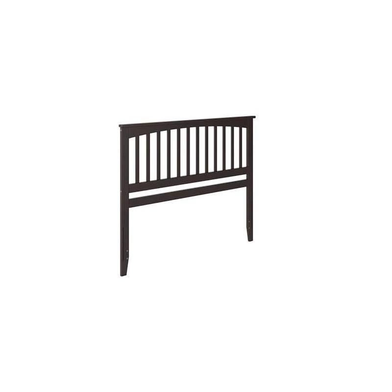 AFI Furnishings Mission Queen Headboard with Turbo Charger in Espresso