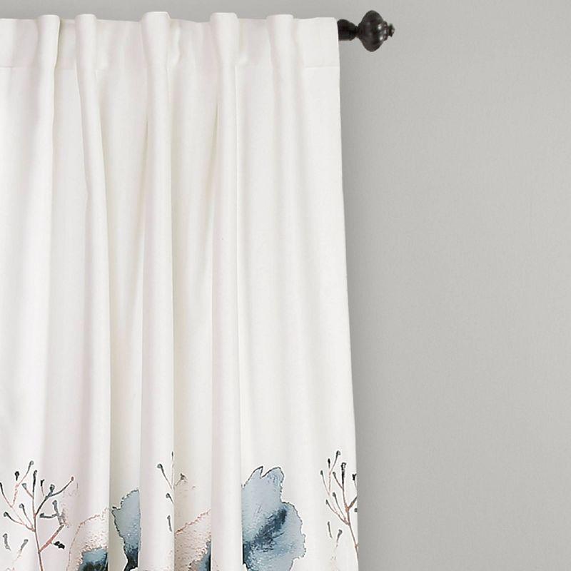 Zuri Polyester Room Darkening Curtain Pair