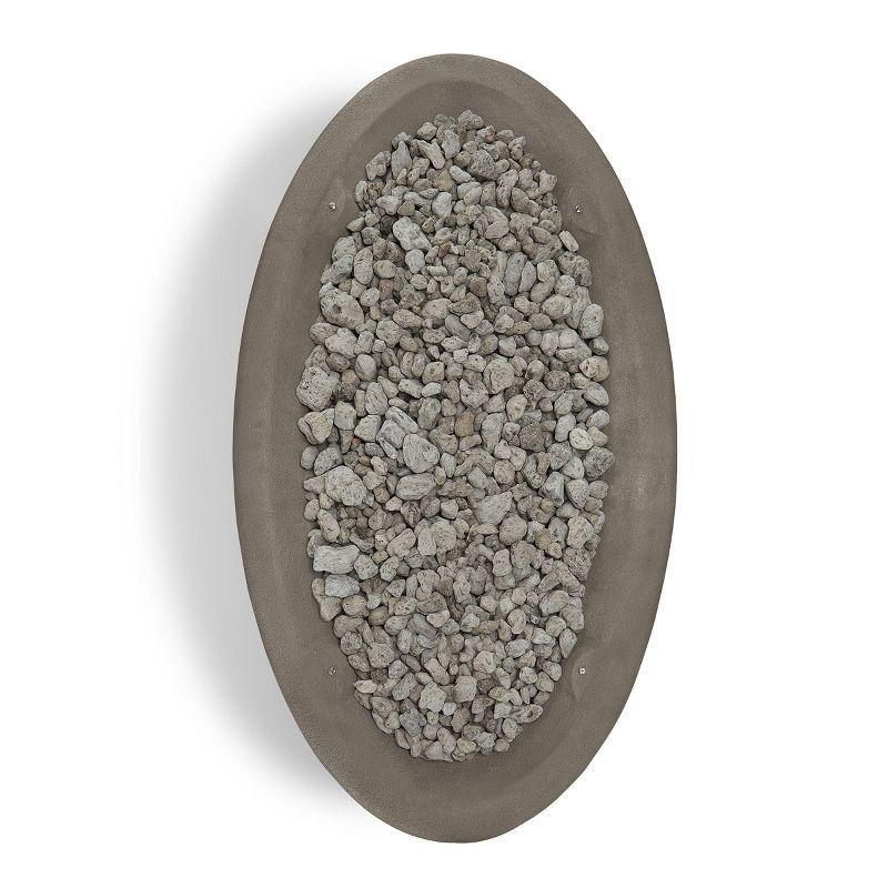 Fernanda Fire Bowl - Gray / Large Oval