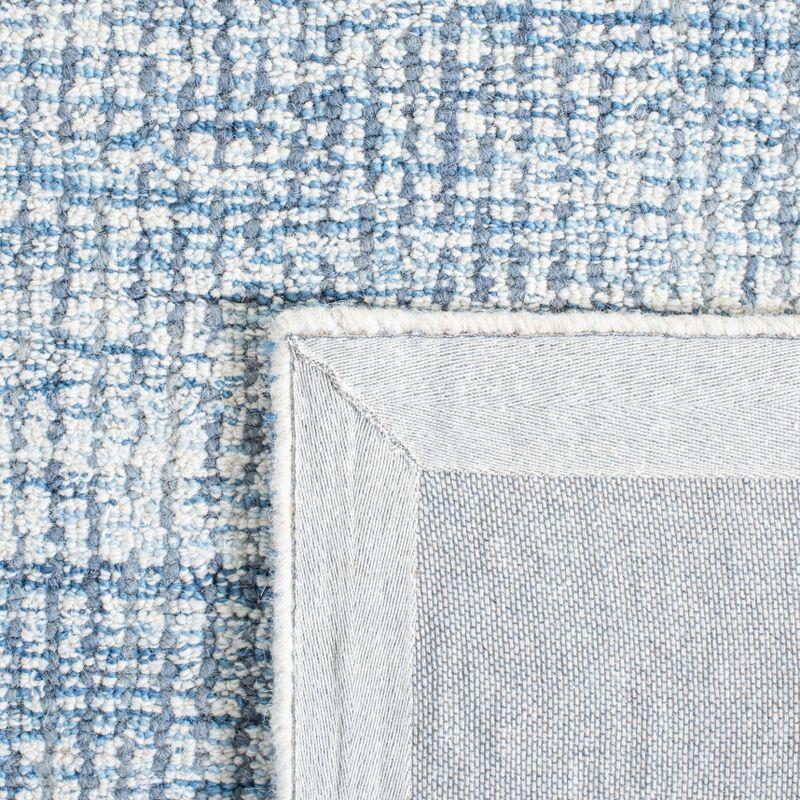 Metro MET151 Hand Tufted Indoor Area Rug - Ivory/Blue - 4'x6' - Safavieh
