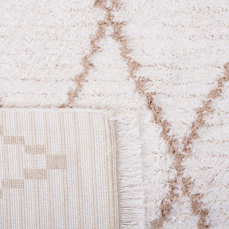 Augustine AGT850 Power Loomed Area Rug - Ivory/Beige - 6'4"x6'4"Square - Safavieh.