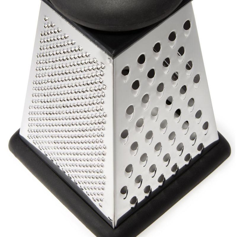 Essentials 9" Stainless Steel 4-Sided Square Grater