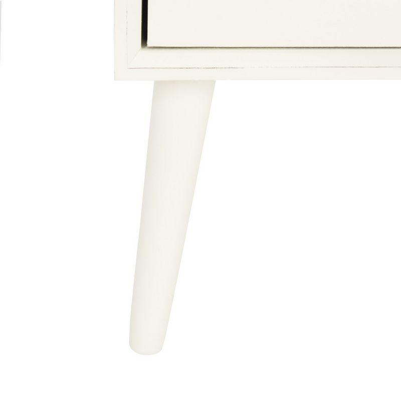 Pomona 3 Drawer Accent Table - CHS5700 - Vintage White - Safavieh