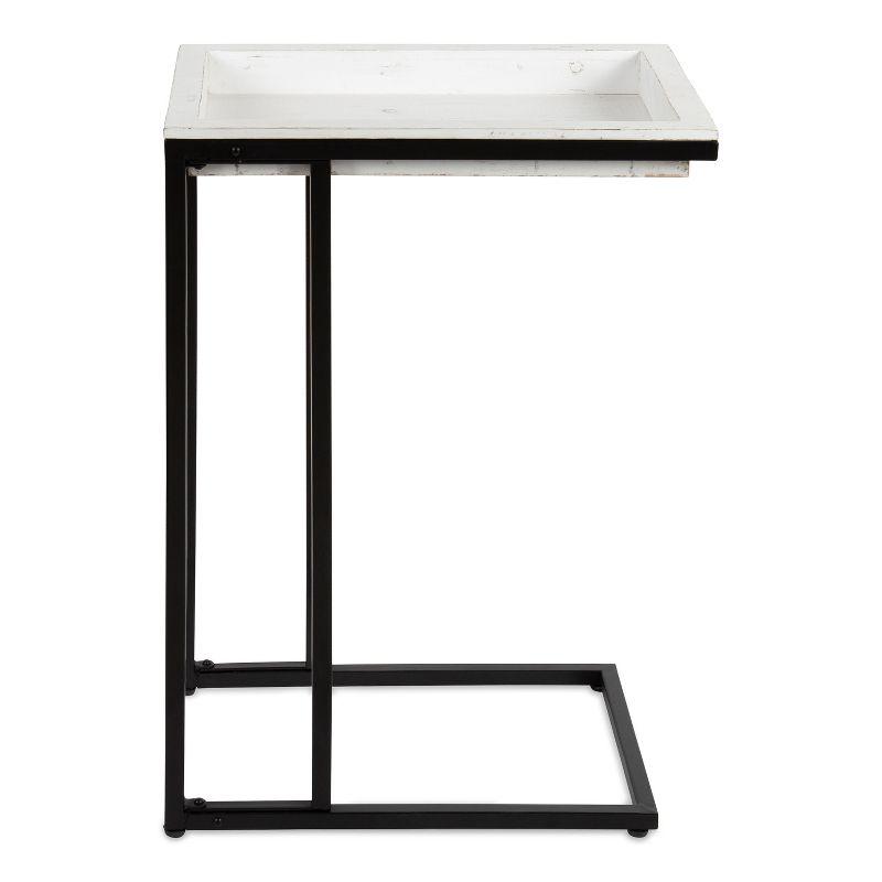 Kate and Laurel Lockridge Wood and Metal C-Table