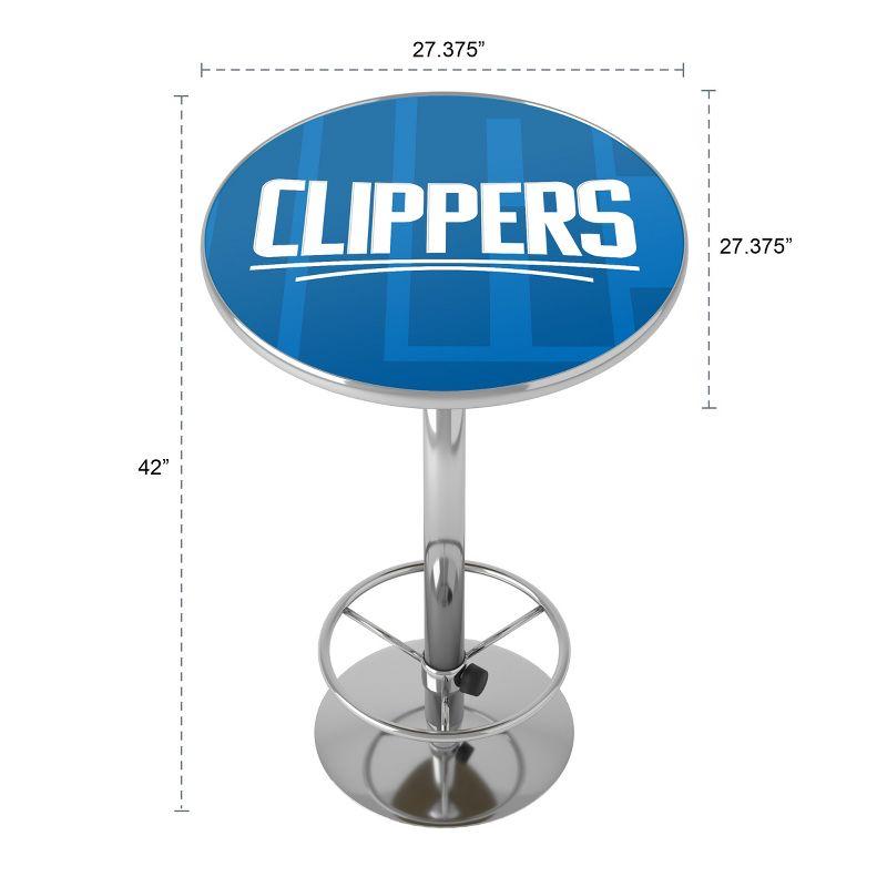Trademark Global NBA Round Metal Base Dining Table