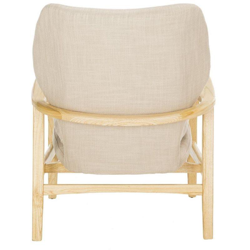Tarly Accent Chair - ACH9500B - Beige/Natural - Safavieh
