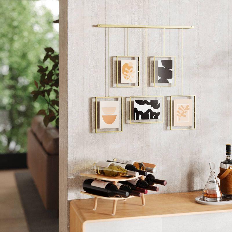 Black Metal Picture Frame - Set of 5
