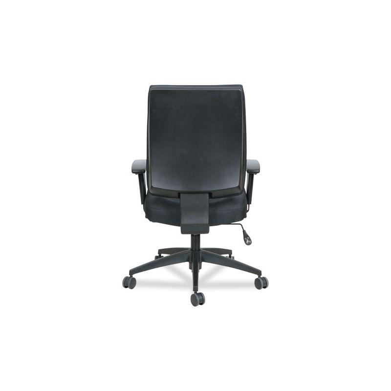 Alera Alera Wrigley Series High Performance Mid-Back Synchro-Tilt Task Chair, Supports 275 lb, 17.91" to 21.88" Seat Height, Black