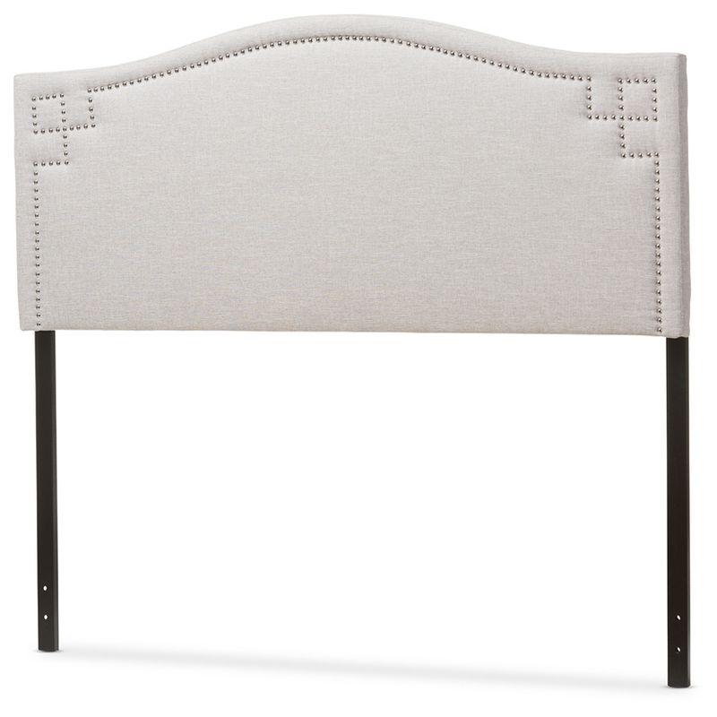 Aubrey Modern And Contemporary Fabric Upholstered Headboard - Baxton Studio