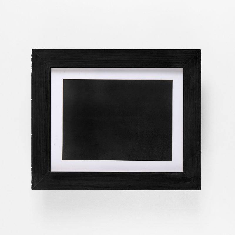 The Lakeside Collection Interchangeable Artwork Frame With Storage 5" x 7", 8.5" x 11", 9" x 12" - 9" x 12" Black