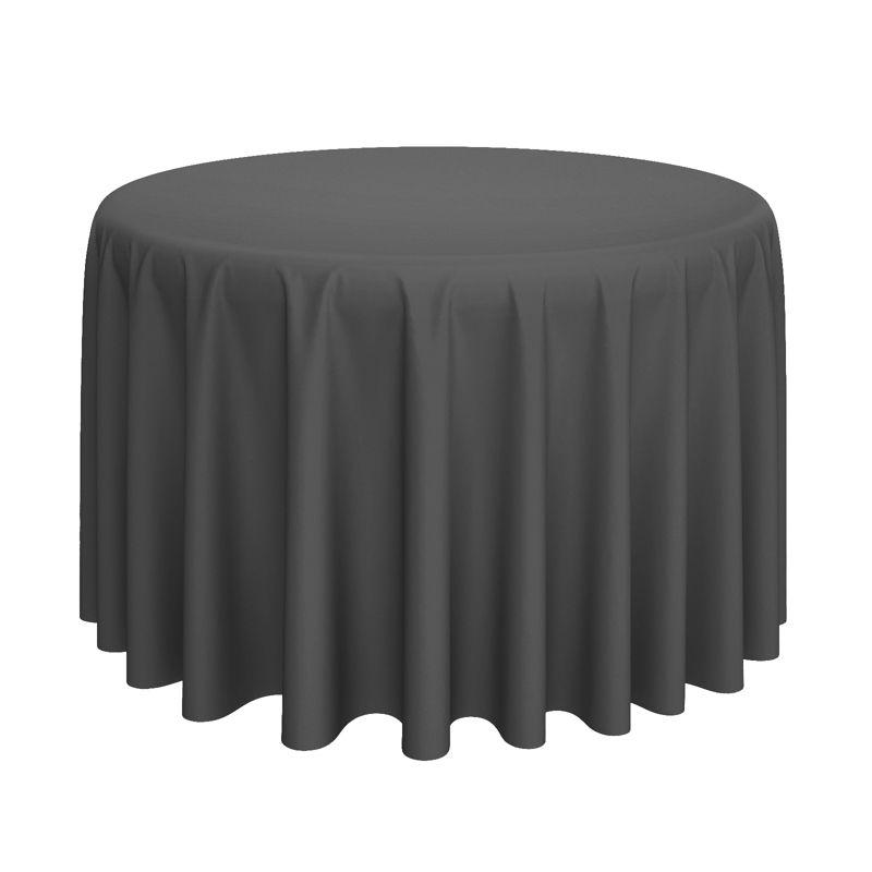 Lann's Linens Solid Color Round Tablecloth