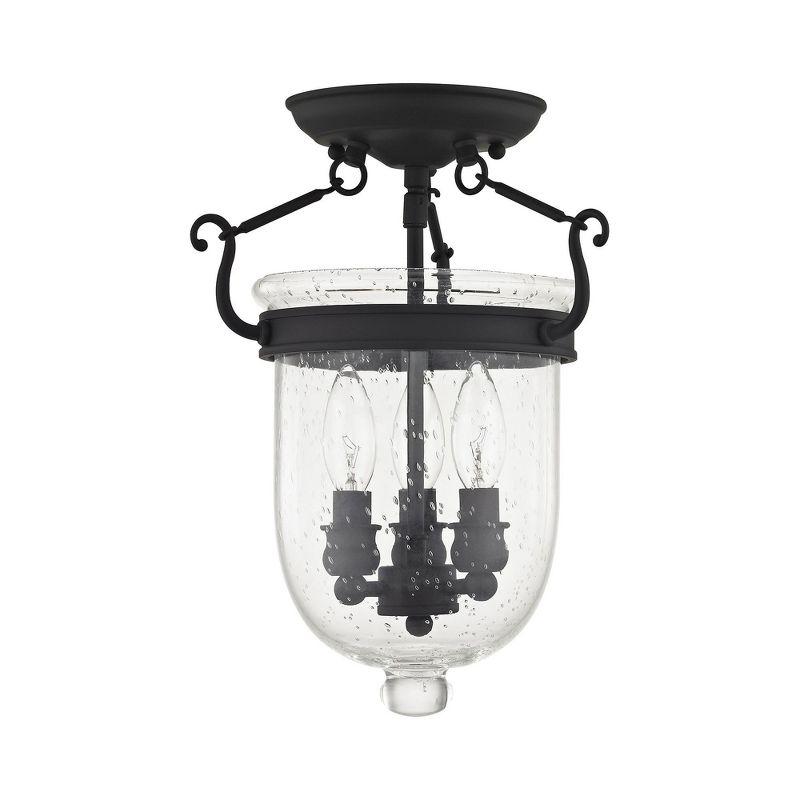 Dovecove Pierrepont Glass Semi Flush Mount