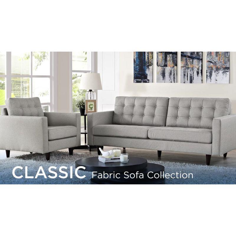 Modway Empress Upholstered Fabric Large Ottoman