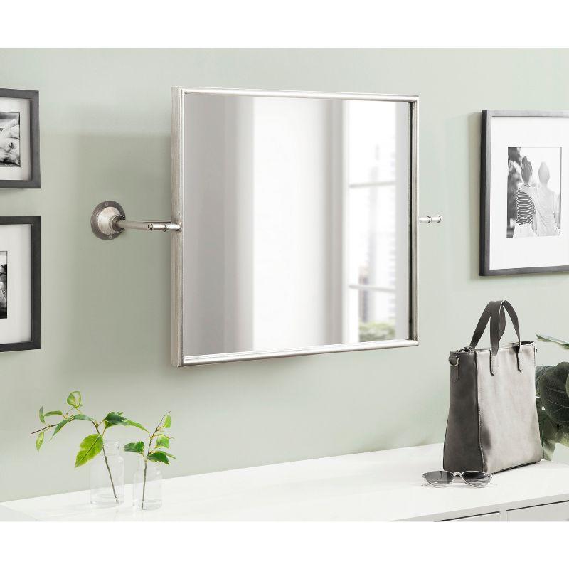 20"x31" Darbridge Rectangle Pivot Mirror - Kate & Laurel All Things Decor