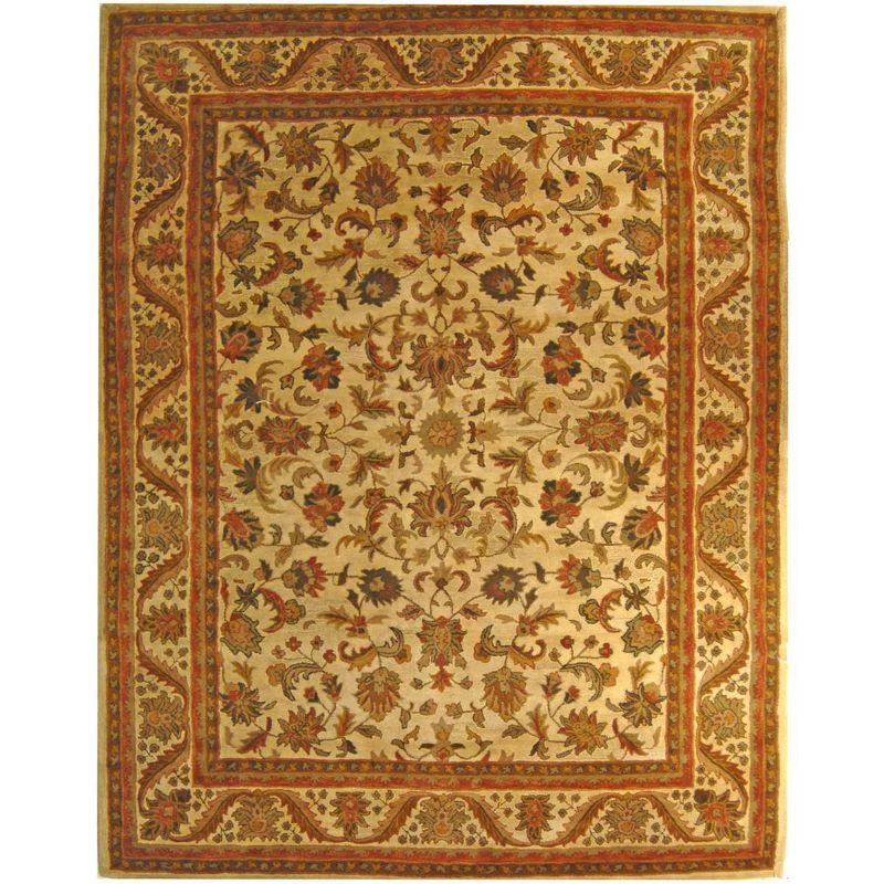 Antiquity AT52 Hand Tufted Indoor Area Rug - Gold - 8'3"x11' - Safavieh