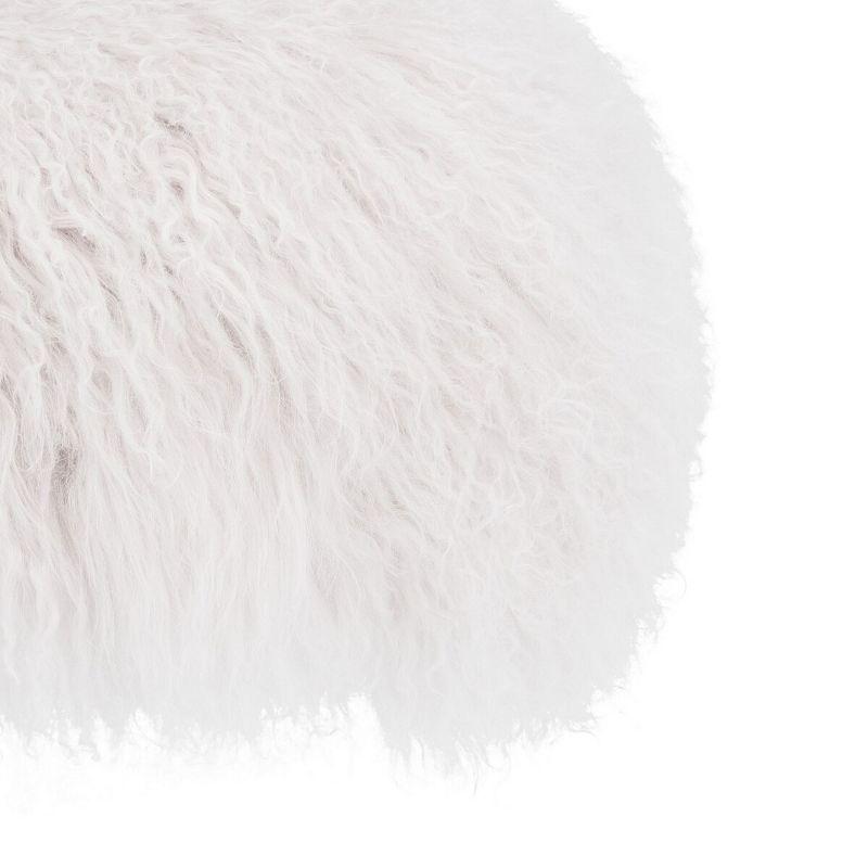 Lilliana Sheepskin Bench  - Safavieh