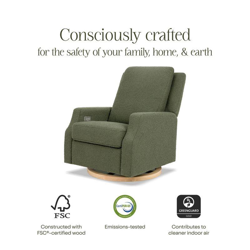 Crewe Electronic Recliner and Swivel Glider in Eco-Performance Fabric
