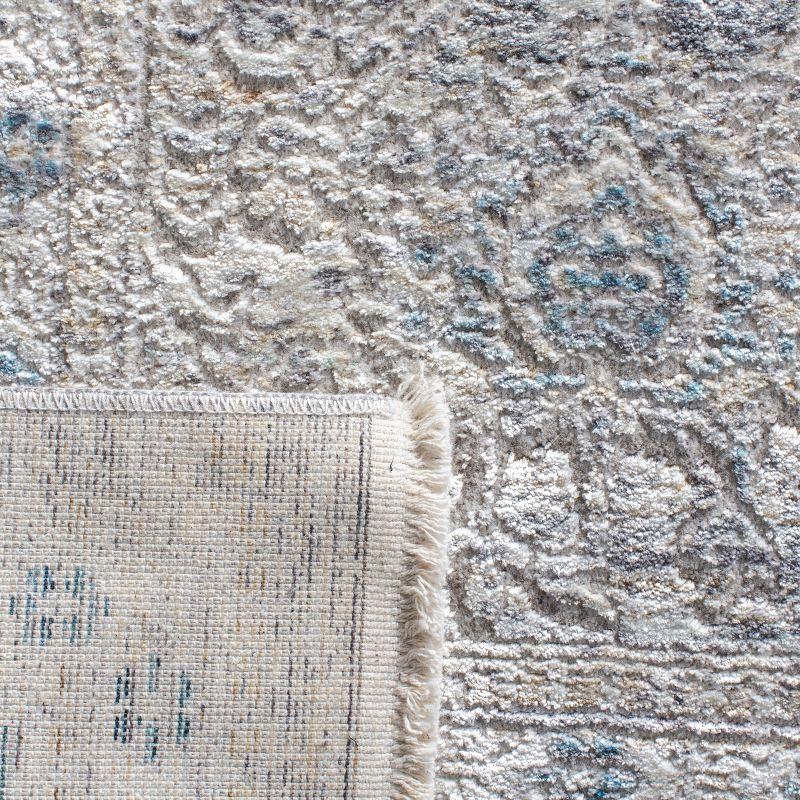 Dream DRM411 Power Loomed Indoor Area Rug - Grey/Blue - 6'7"x6'7" - Safavieh