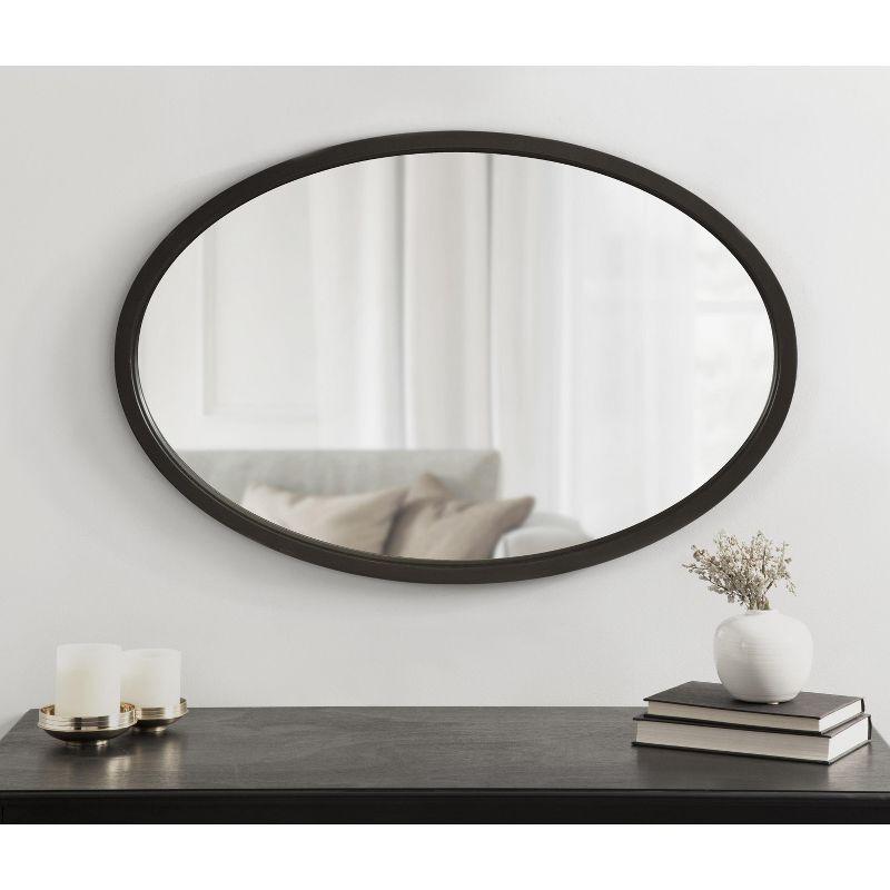 Kate and Laurel Hogan Oval Framed Wall Mirror