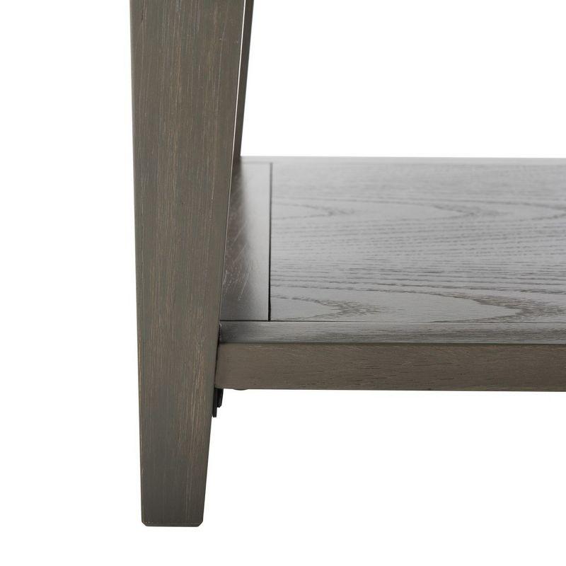 Manelin Coffee Table - Ash Grey - Safavieh
