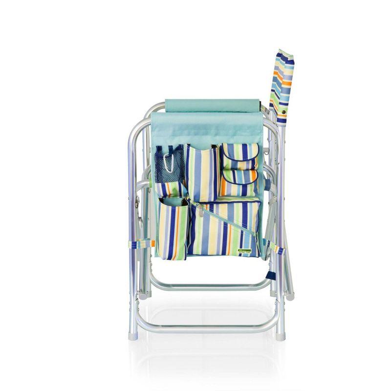 Picnic Time Sports Outdoor Portable Camp Chair with Side Table