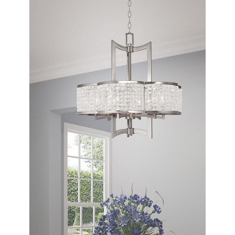 Livex Lighting Grammercy 6 - Light Chandelier in  Brushed Nickel