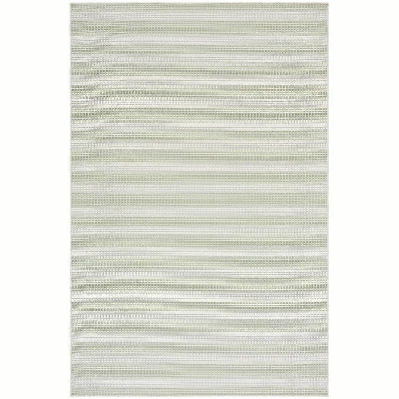 Hampton HTN231 Power Loomed Indoor/Outdoor Area Rug - Olive Green/Ivory - 8'9"x11'9" - Safavieh.
