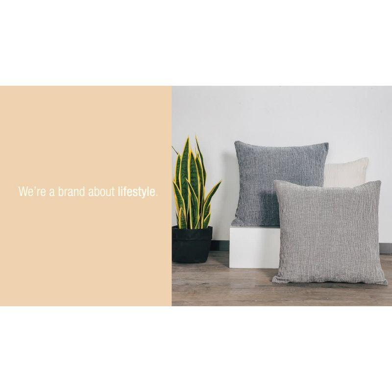 EverGrace Ratree Chunky Reversible Throw Pillow