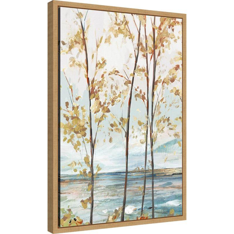 Amanti Art Sage Tree Forest I by Isabelle Z Canvas Wall Art Print Framed 16 x 23-in.