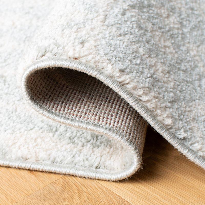 Tulum TUL270 Power Loomed Area Rug - Light Grey/Ivory - 6'7"x6'7" - Safavieh.