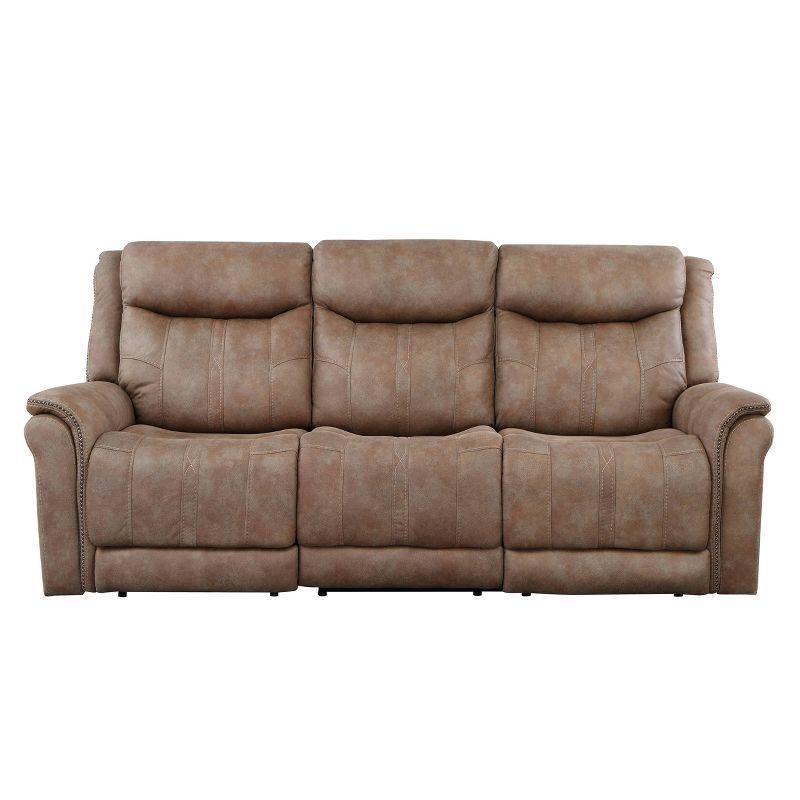 Morrison Power Recliner Sofa Camel - Steve Silver Co.