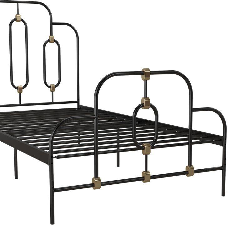 Olivia Metal Open-Frame Bed