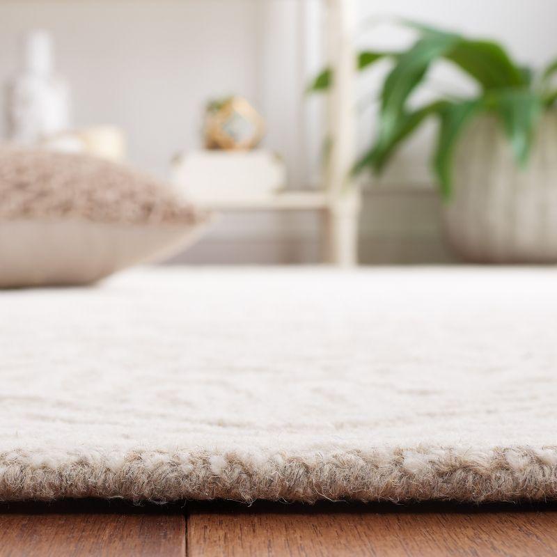 Charlton Home® Bathelda Hand Tufted 80% Wool, 20% Cotton With Cotton Backing Floral Rug