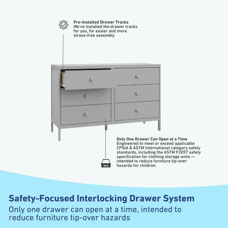 Graco Universal 6 Drawer Double Dresser