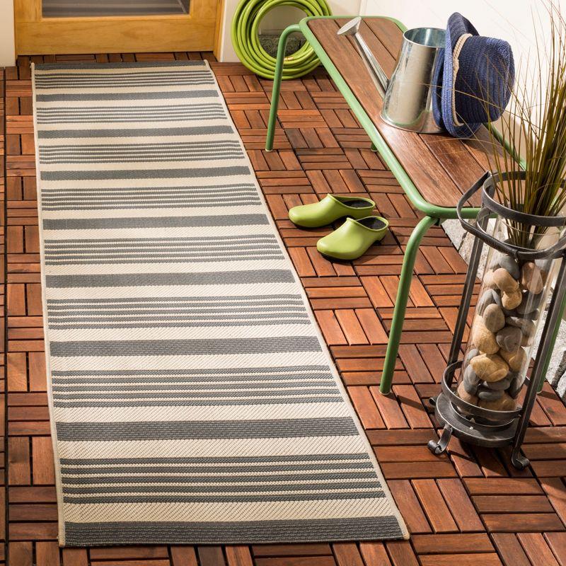 Pontianak Performance Striped Rug
