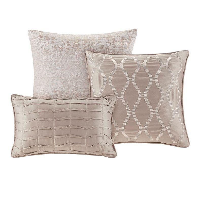 Madison Park Ava 7 Piece Chenille Jacquard Comforter Set & Reviews | Wayfair