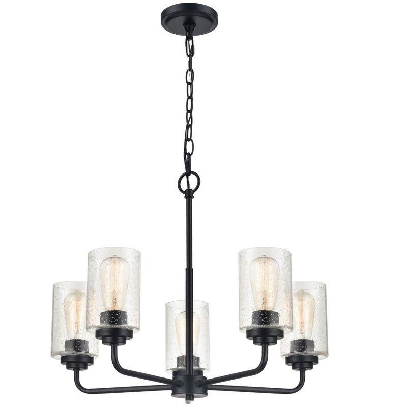 Millennium Lighting Moven 5 - Light Chandelier in  Matte Black