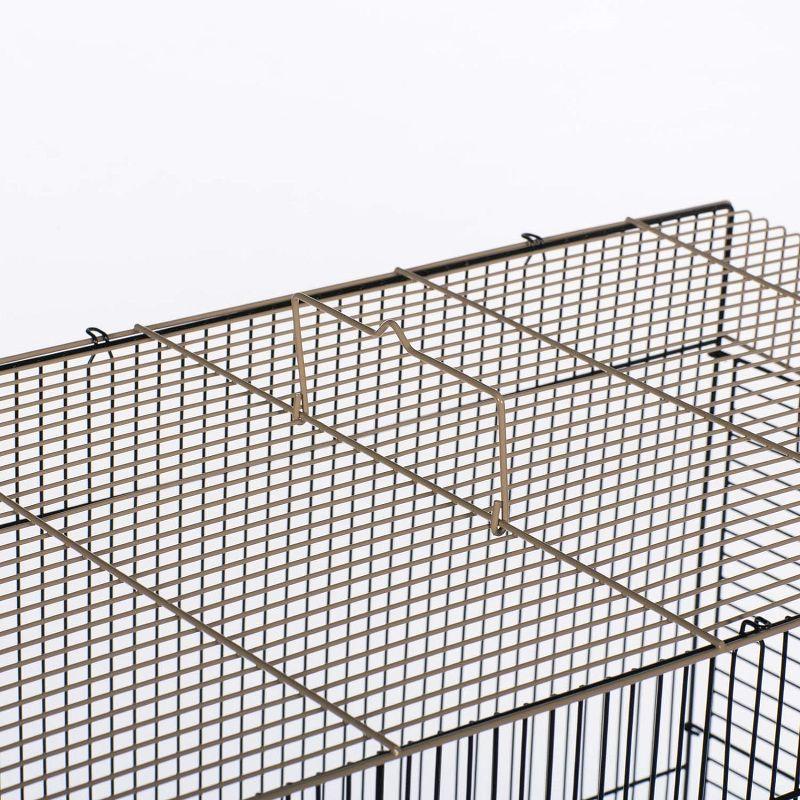 Tucker Murphy Pet™ Fricke 36'' Steel Flat Top Flight Cage with Perch