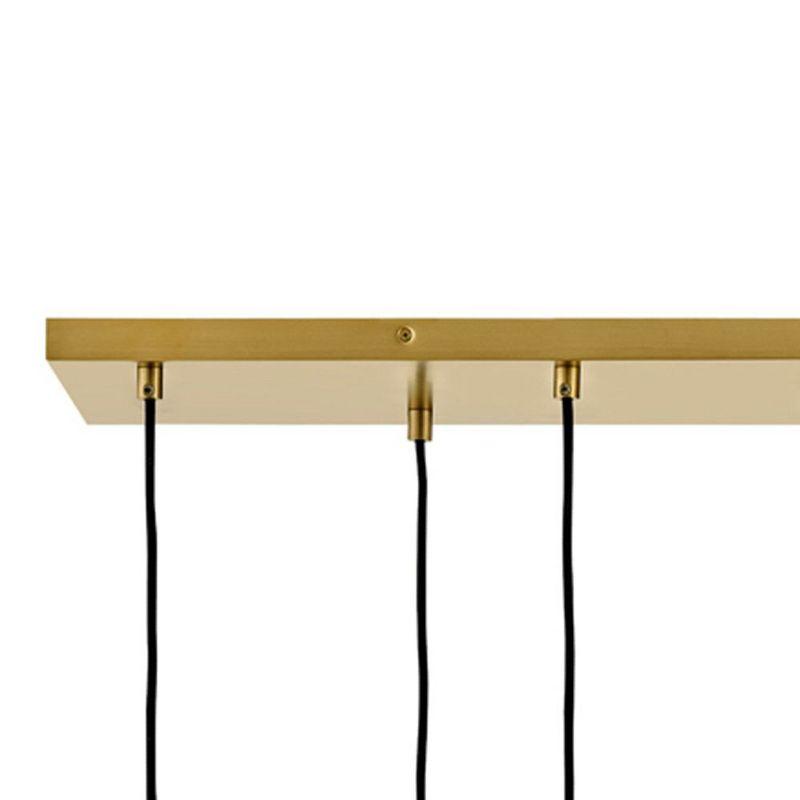 Lark Rumi 7 - Light Pendant in  Lacquered Brass