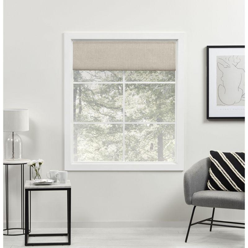 Amalgamated Textiles Exclusive Home Acadia 100% Blackout Roman Shade